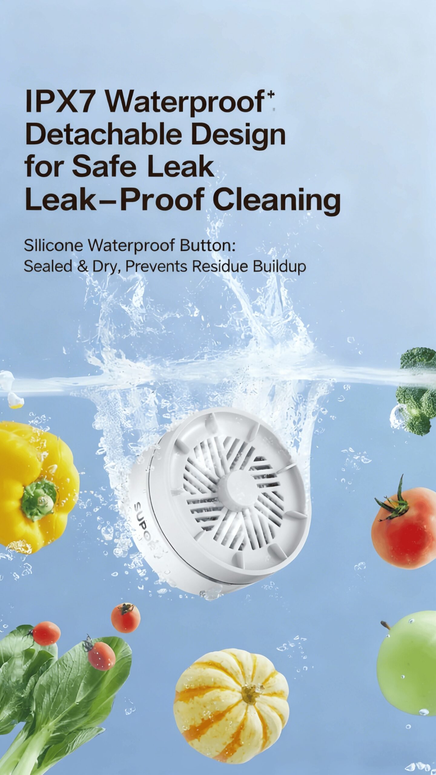 SUPOR Food Purifier Pesticide Removal Fruit and Vegetable Disinfection