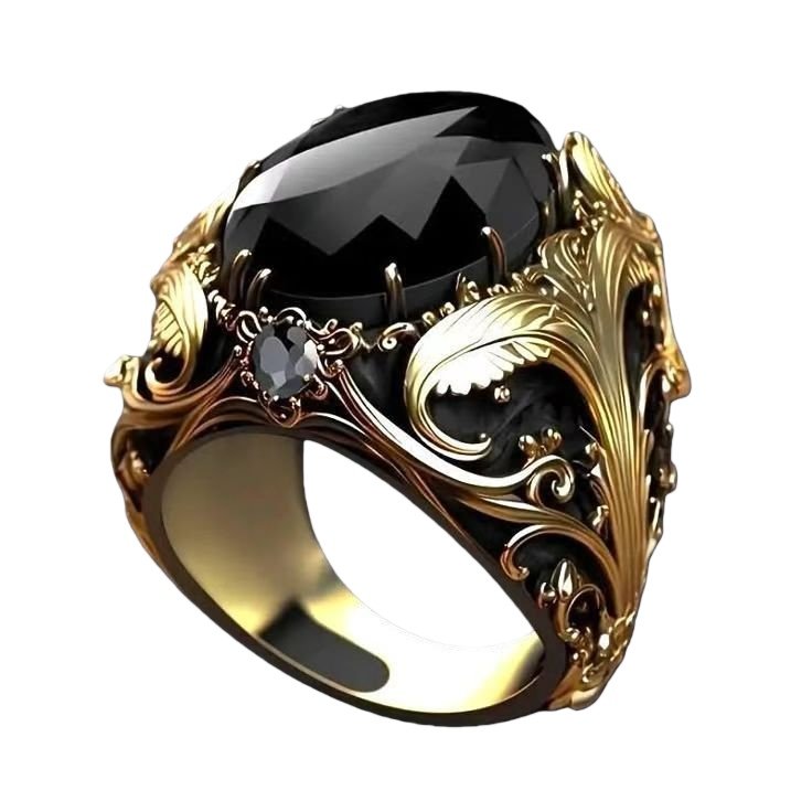 Vintage Cubic Zirconia Ring High-End & Stylish Gemstone