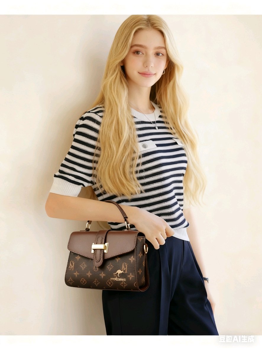 2025 New Women's YITINGDAISHU Crossbody Handbag - Minimalist Elegant Style, Wear-Resistant Multi-Print Design, 3-Way Carrying (Crossbody/Shoulder/Handheld) with 8 Color Options