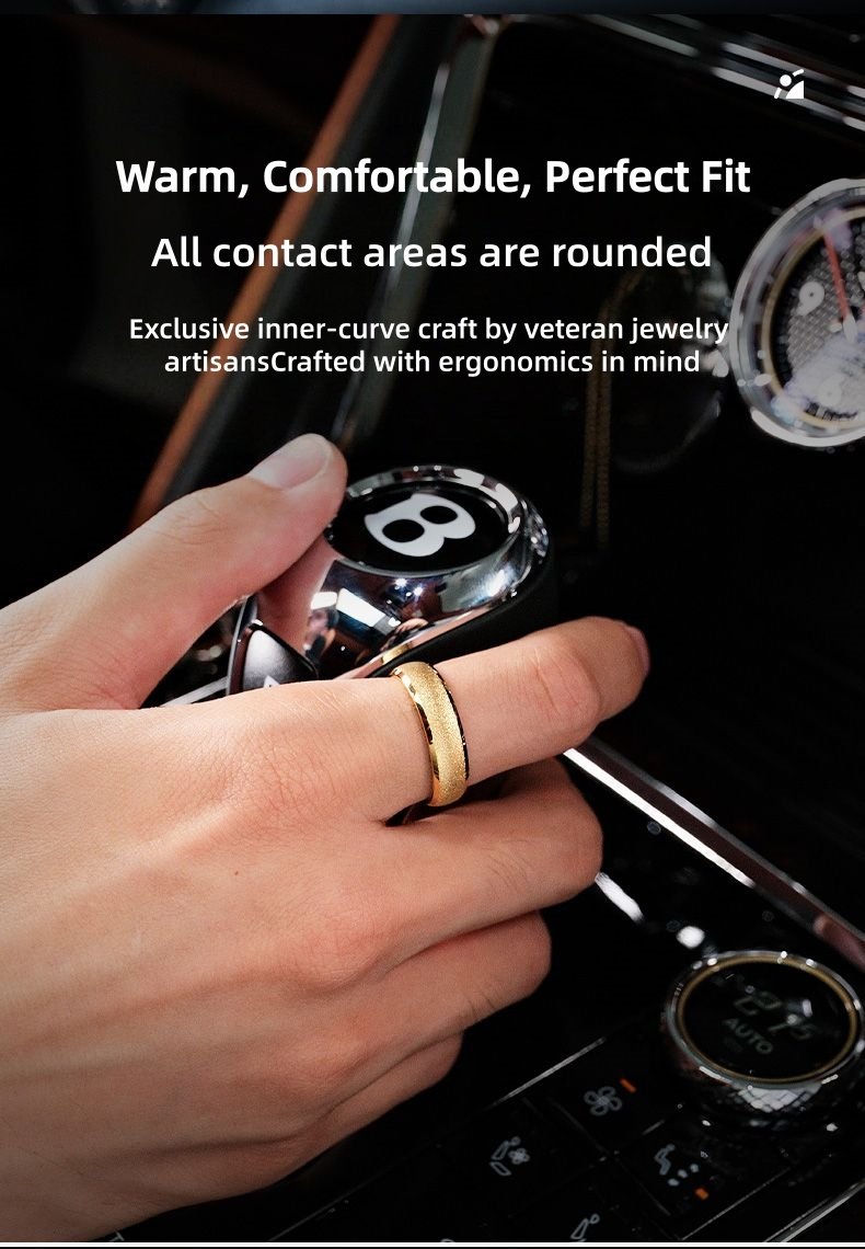 Men's Matte Sand Pattern Tungsten Carbide Ring