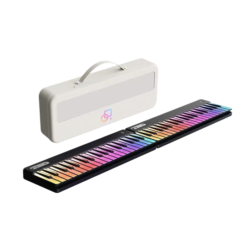 PopuPiano 2nd Generation Black Smart Keyboard Full Set Bundle